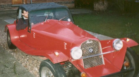 Driving the completed Car