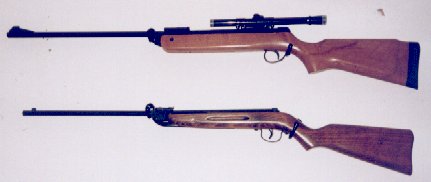 BSA Meteor Super and Diana Mod 25